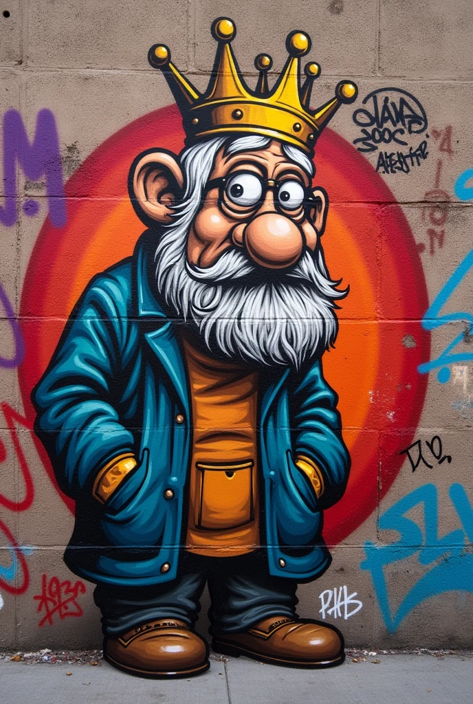 PhD. SMoe Underground King Graffiti Tag