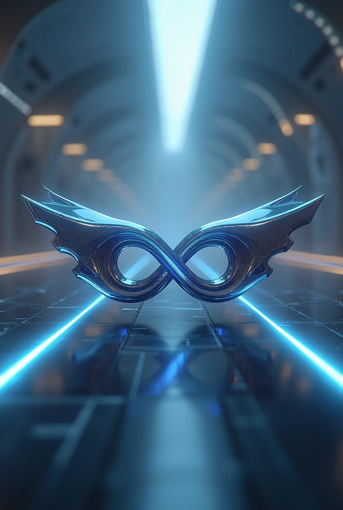 Flaps that include the infinity logo 

