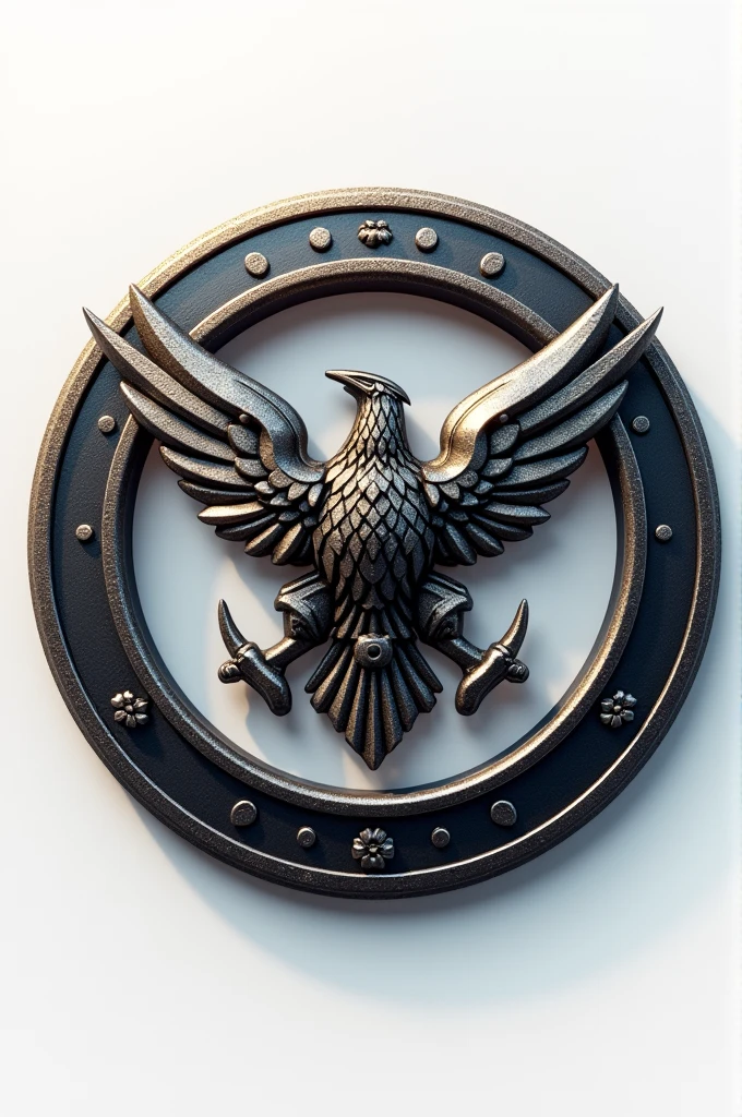 Emblem BS creatively enclosed in a circle