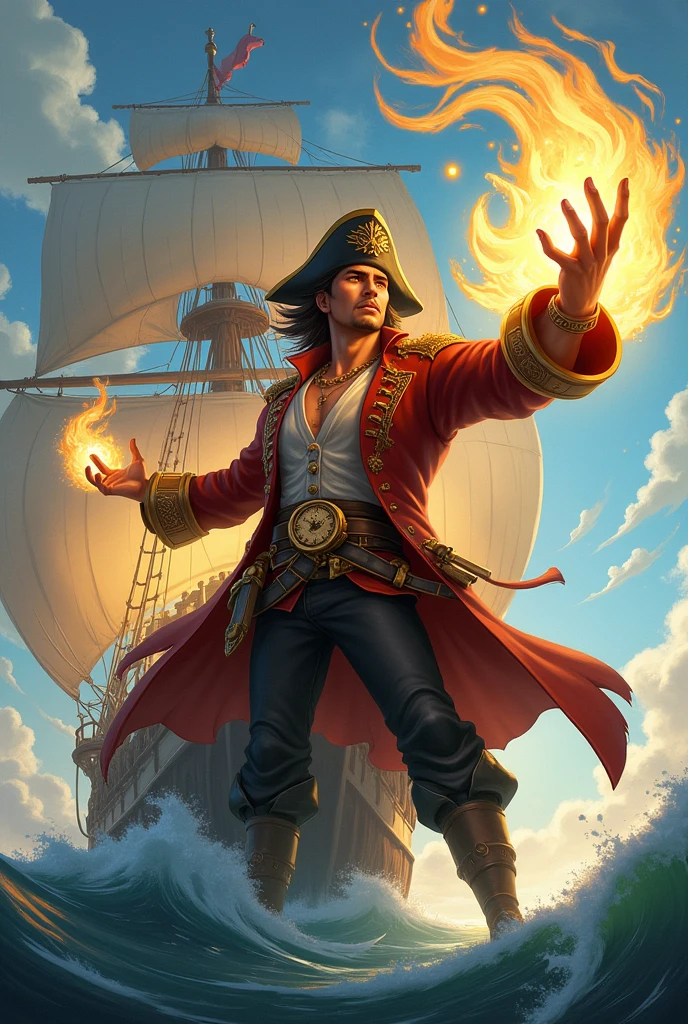 animated, bateau pirates, Le pouvoir du time, blanc, Golden, money, noir, maron, time, watch, king haki