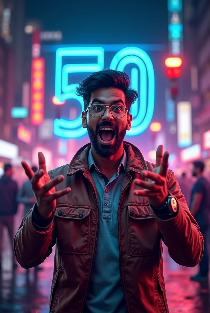 I want to create a YouTube thumbnail it’s about to 50₹ me 1000 YouTube subscribers and many more