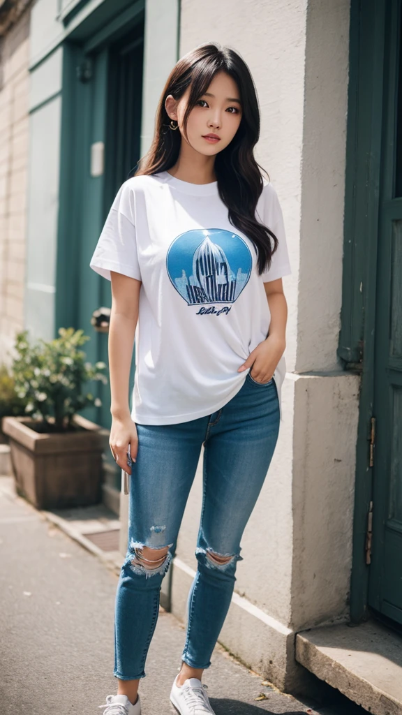 One person, tshirt