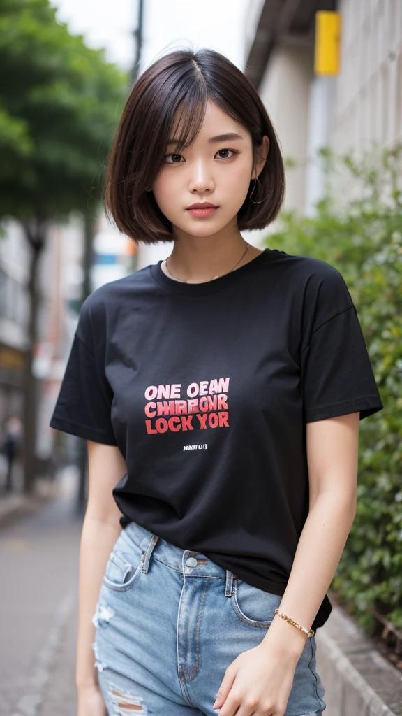 One person, tshirt