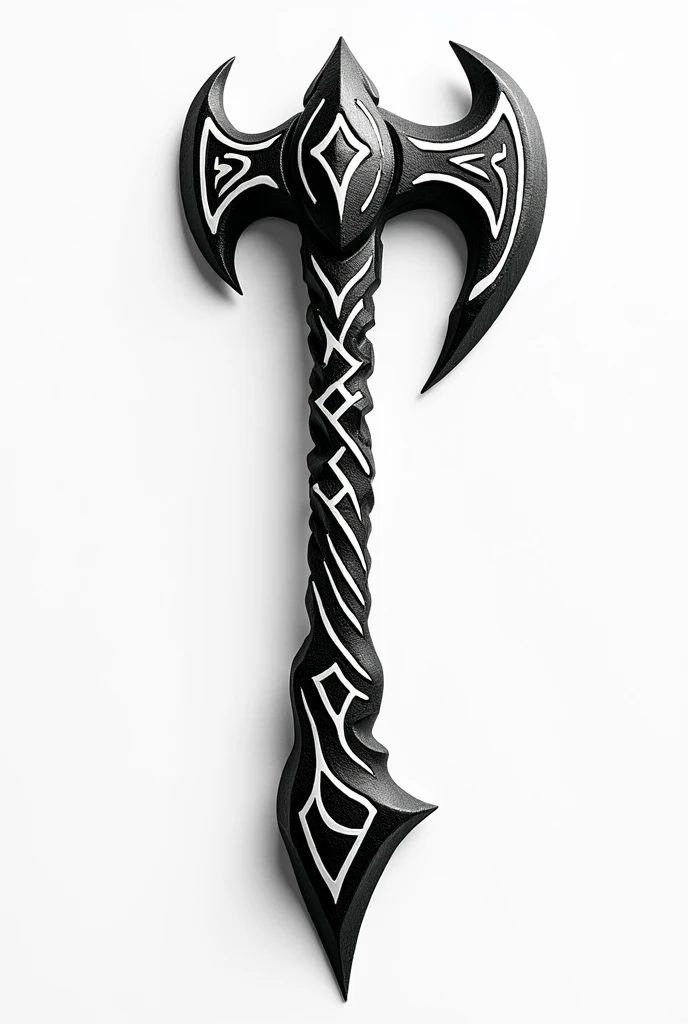 Strong handle in black and white trinbal color 