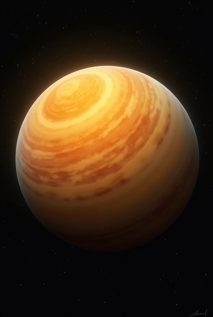 Image of a planet venus
