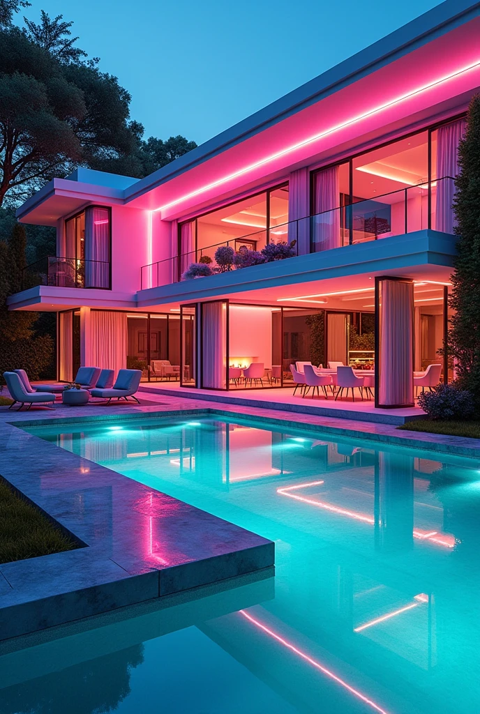 Luxury home with 80s technology in every detail