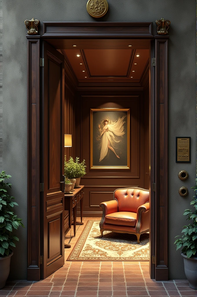 Humble exterior secret room