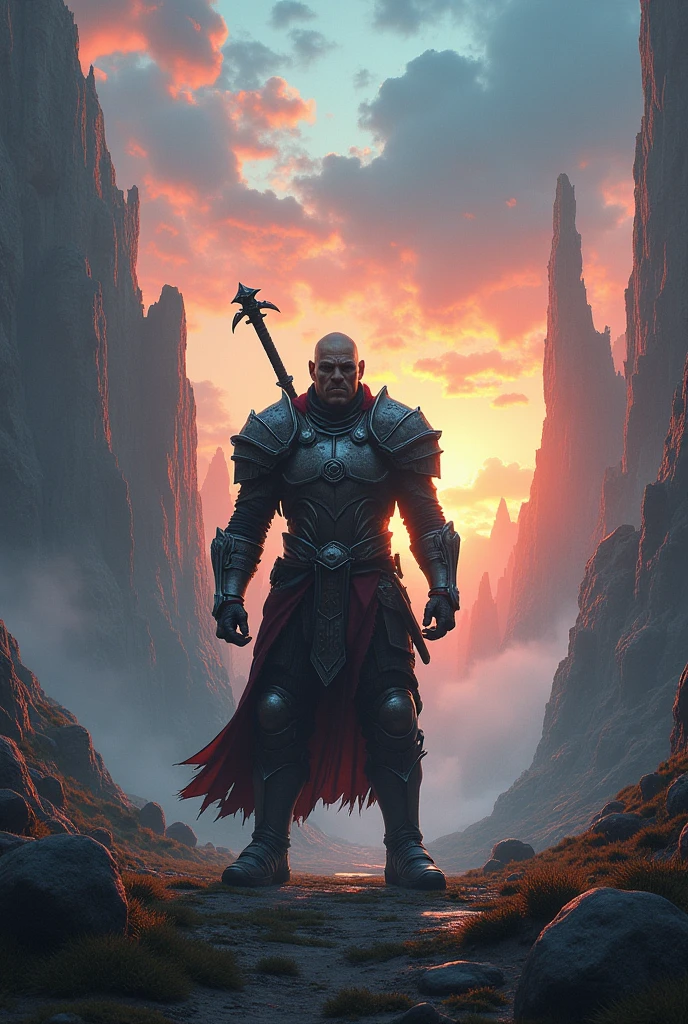A warrior who lost his memory and woke up on another planet 