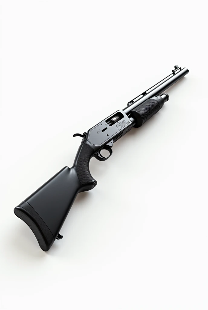 spas-12 with and white backgrotnd