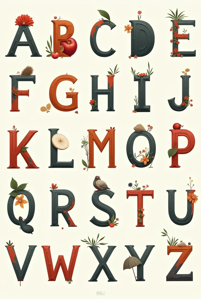A to z alphabet