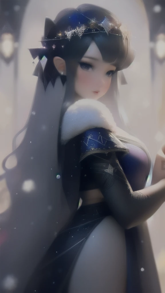 ((1 girl)), Masterpiece, (high quality, best render), (beautiful girl, snow white), (bomb, pin-up style), hot, floss, perfect body, araffed snow white in a yellow dress with a red bow, sexy snow white, portrait of snow white, pale snow white skin, 4k hd. snow white hair, disney princess, beautiful female princess, anime princess, hd artwork, official art, disney cartoon, beautiful princess, forrest background, long thin legs, large breasts, sexy pose, vibrant colors