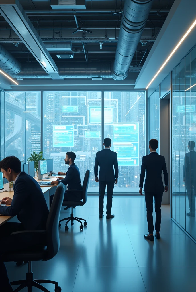 Add the word "activating office automation" 
