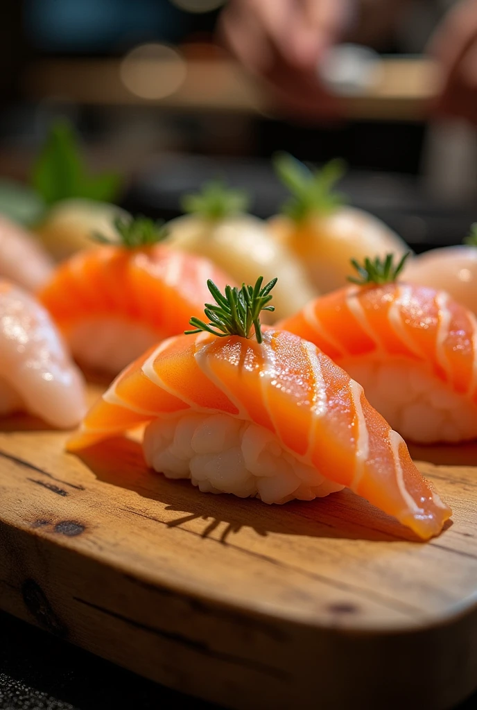 Delicious looking images from a sushi restaurant