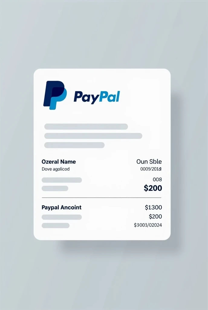 I want to create a paypal receipt of 200 dollars that i sent to mubdxbgsgk@hotmail.com  on 21st august 2024.


