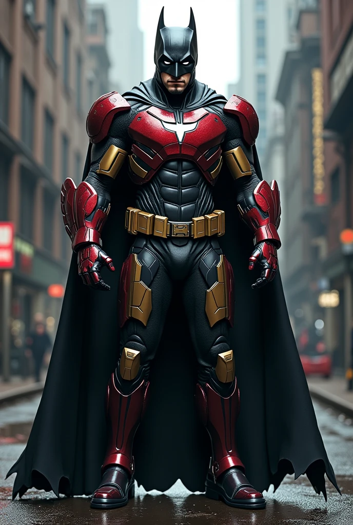 Batman with iron man