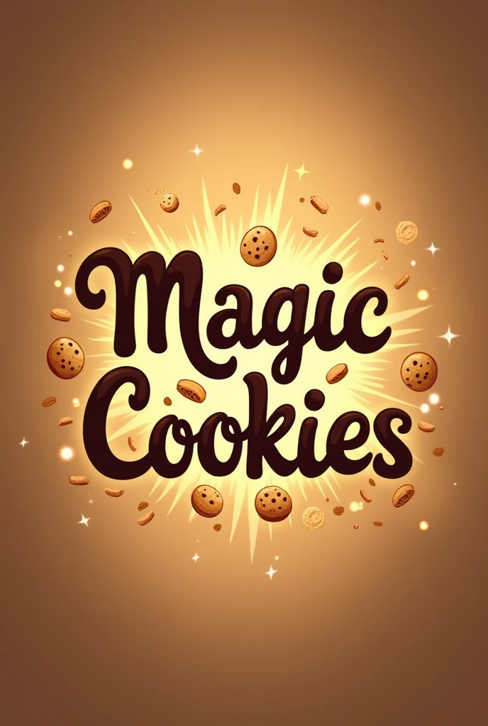 Create me a logo from the words Magic cookies