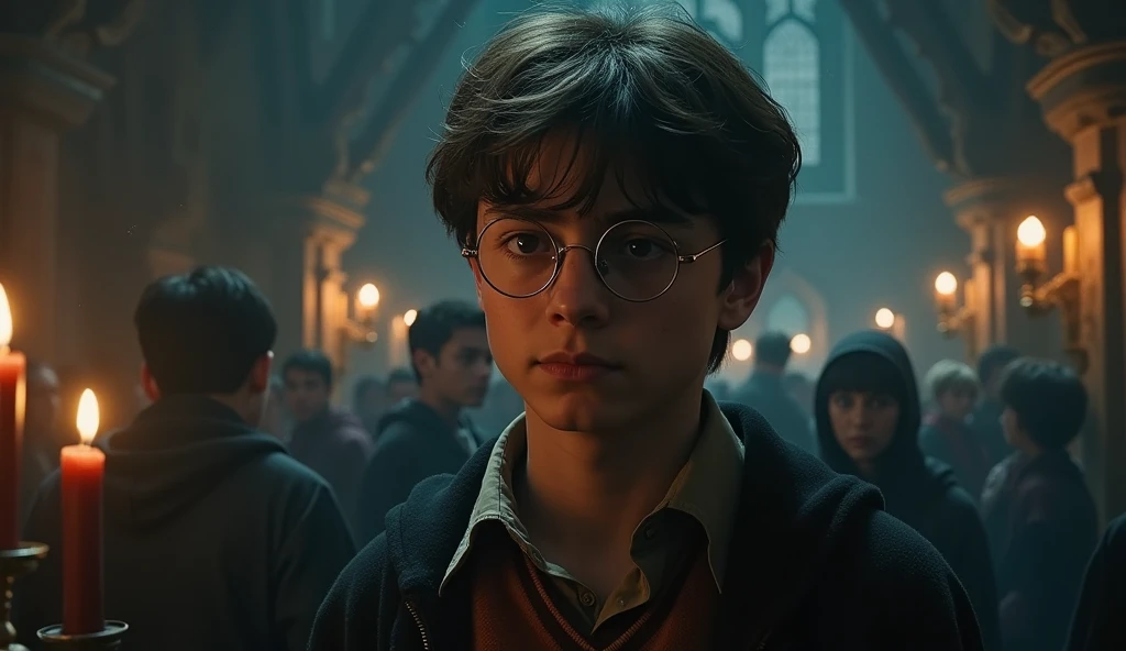 A image of harry potter movie emotional