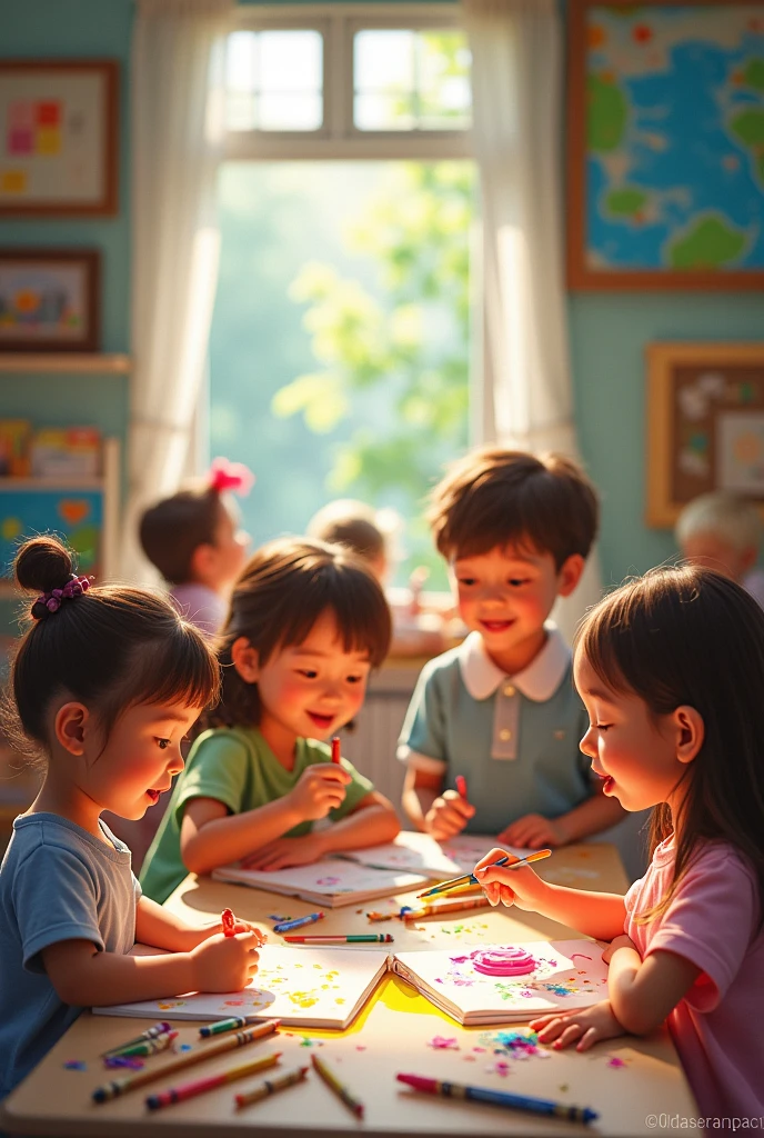 In the little classroom where dreams ignite,
Tiny hands and eyes shine bright.
A world of wonder starts to bloom,
In every corner, every room.
Crayons dance on paper white,
Building castles, taking flight.
Each letter, number, color new,
Paints the sky in vibrant hues.
Stories shared and songs they sing,
Little hearts take gentle wing.
With every lesson, every play,
They grow in curious array.
Friendships form and laughter rings,
As they explore the world of things.
In their eyes, the future’s gleam,
Crafting life from every dream.
So here’s to those who shape the start,
With every lesson, every heart.
In the prep group, futures weave,
In every wonder they believe.