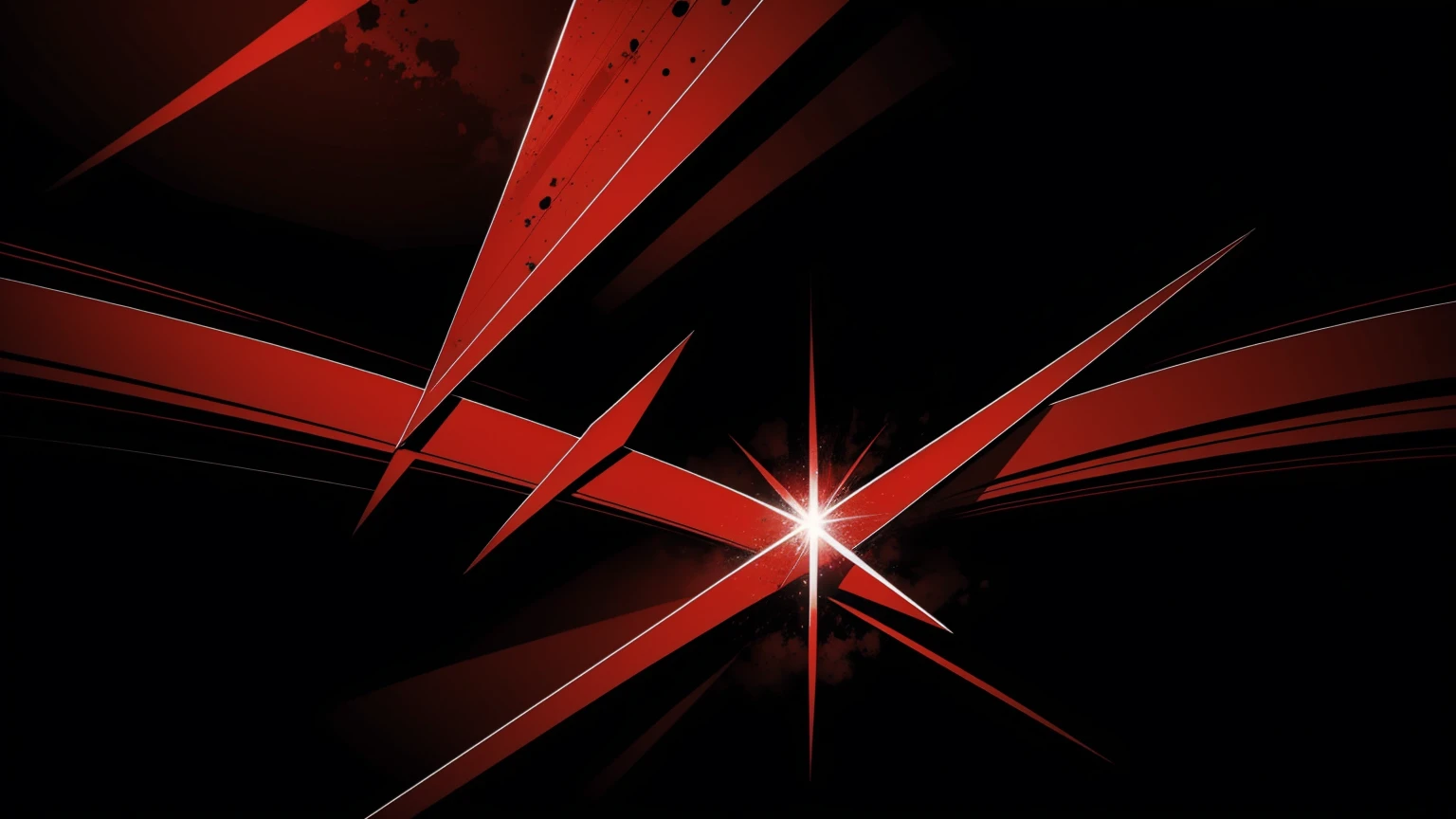 (masterpiece, Highest quality, Very detailed, 8k wallpaper), Abstract color flash, Red and Black, sharp