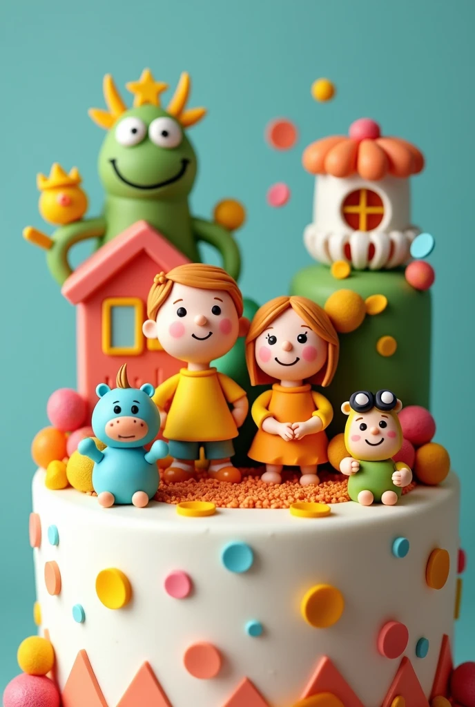 cocomelon theme cake topper