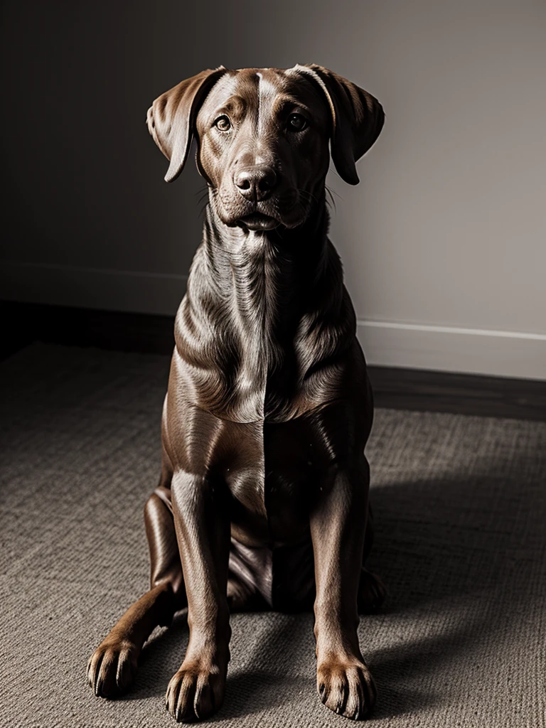 dog,old,Sepia,era,young,whole body,Life-size,Classic