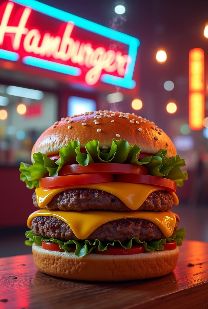 An advertisement for a hamburger restaurant called hamburgordas
