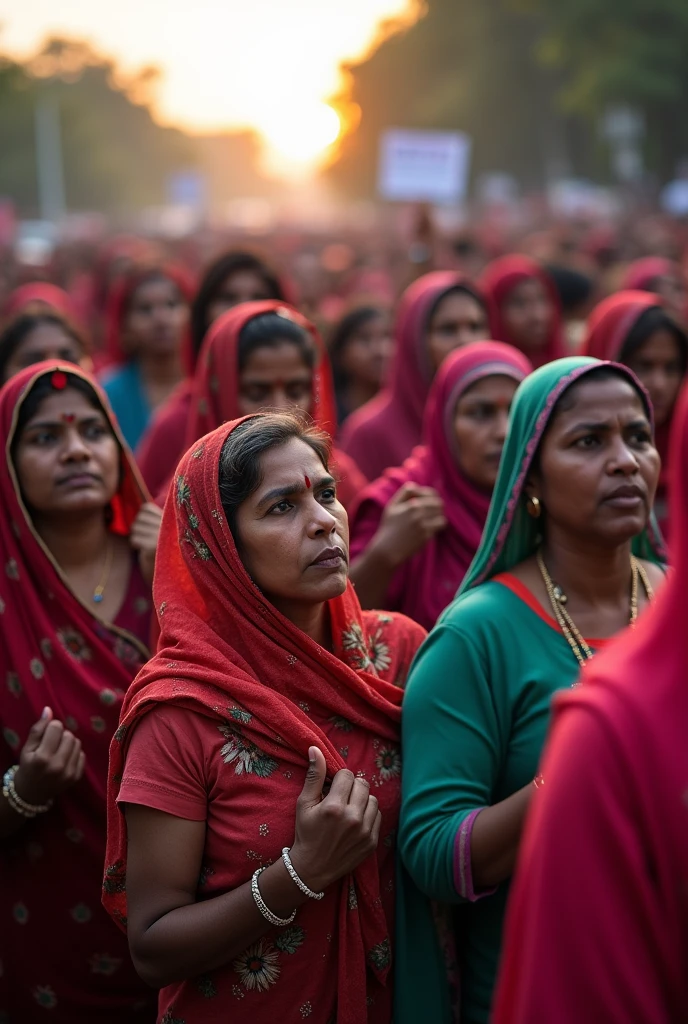 Amidst a fervent display of national sentiment, crowds of impassioned Bangladeshi citizens flood the streets, their collective voice echoing with urgency. Brimming with determination, they raise vibrant placards emblazoned with the resolute call to action: 'Boycott India.' Their fervor ignites the atmosphere, palpable in the air as they stand united, unwavering in their stance. Against the backdrop of heightened emotion, the scene unfolds with an electric energy, capturing the spirit of solidarity and determination that courses through the crowd.