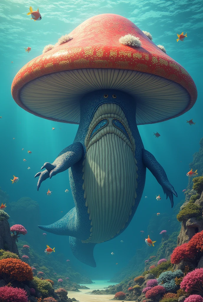 A millionaire mushroom whale