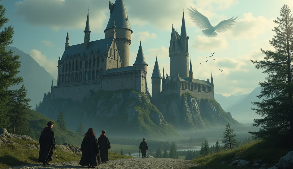 A magical world of Hogwarts