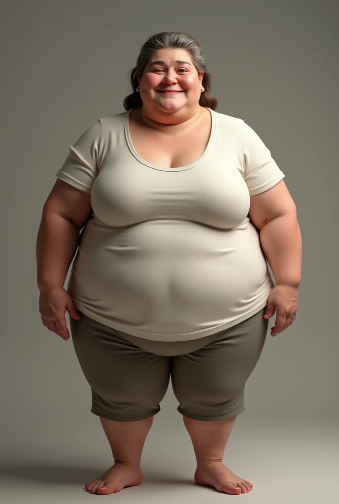 A 49-year-old fat woman