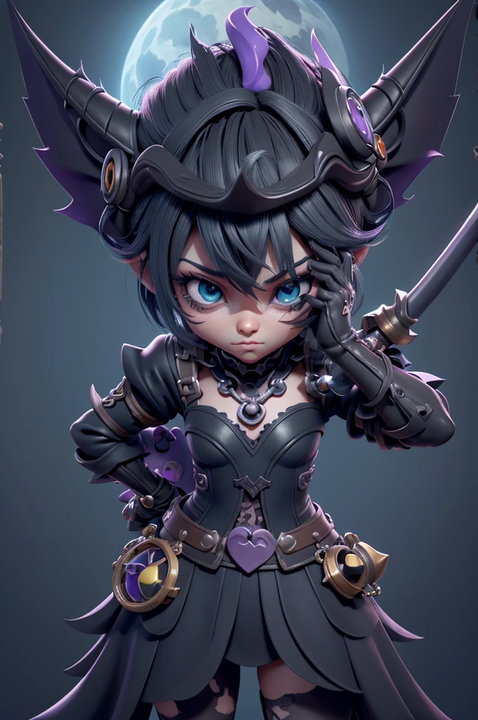 monstros estilos kingdom hearts, baseados em animais,3d style, shadown monster, demons, darkness monster, rayman legends, mickey mouse character style, girl and body, kingdom hearts, malhas leves e quentinhas, cores frias e alegres, portando espada magica, dark mouse in around, (raytrace), peitões