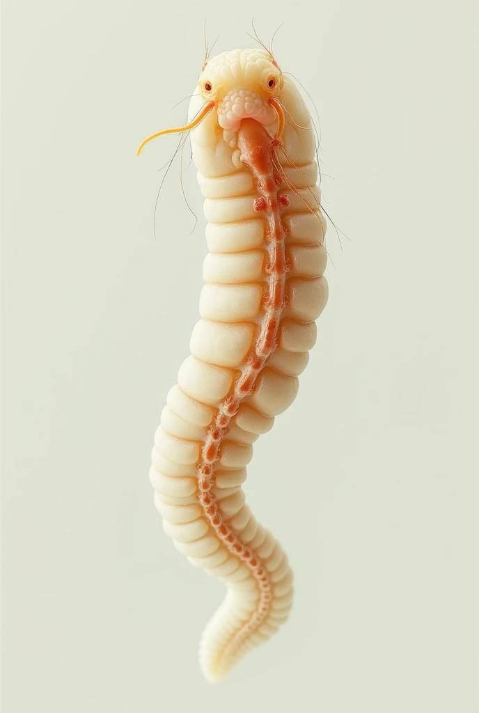 Unfertilized decorticated of Ascaris lumbricoides (Large intestinal roundworms)