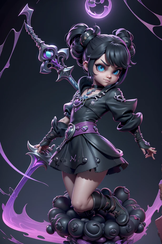 monstros estilos kingdom hearts, baseados em animais,3d style, shadown monster, demons, darkness monster, rayman legends, mickey mouse character style, girl and body, kingdom hearts, malhas leves e quentinhas, cores frias e alegres, portando espada magica, dark mouse in around, (raytrace), peitões