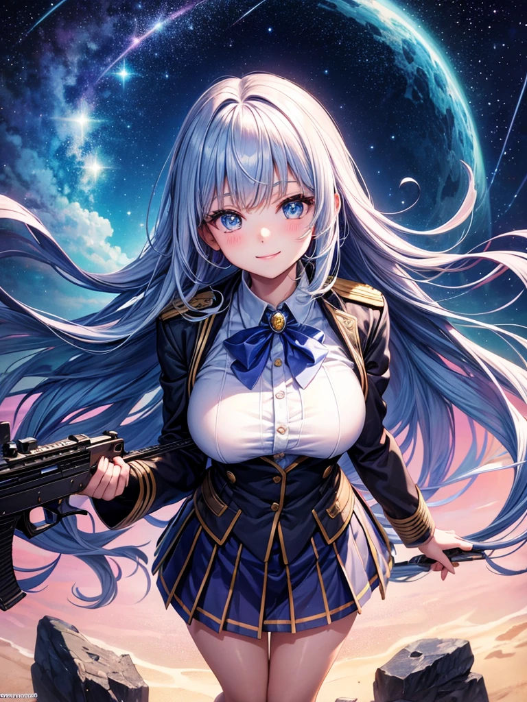 middle School girls,smile,Beautiful girls,Beautiful girl from another world,Girl holding an assault rifle in her hand,The best quality to get you horny,Psychic,Wizard,battle,Colorfulな髪色,Perfect Girl,Super cute girl,Ocean,Starry sky background,Cute uniform,Uniform of the Future,Wearing a cardigan,Long Hair、Sparkling eyes,She has her bangs down,Colorful,Ultra HD,Young girl,sex,Green Eyes,Naughty Girls,Full body image,Big Breasts,Beautiful Girl's Paradise,Fashion Girl,Naughty Girls,Beautiful Girl Country,High-dimensional beautiful girl,A beautiful girl who transcends everything,So beautiful,Absurd,Beautiful girls,