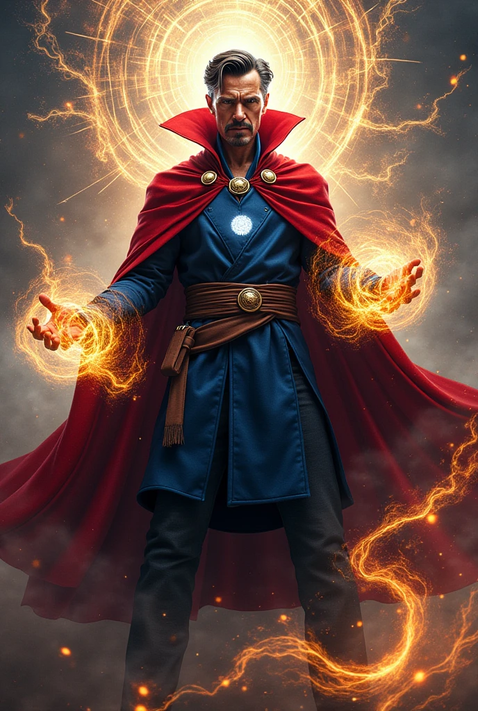 doctor strange with his power ability 
