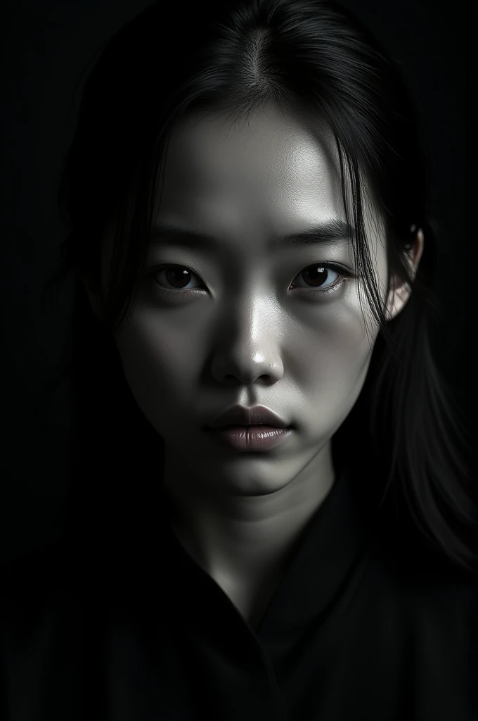 Make this picture black and chinese