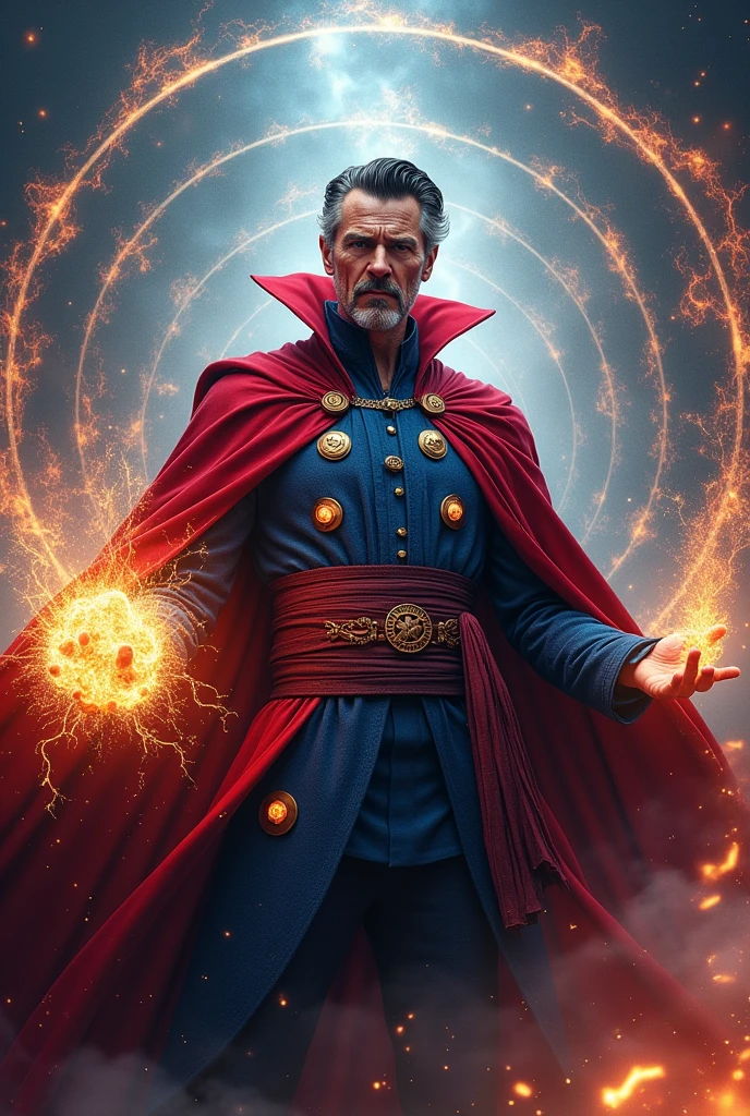 doctor strange with his power ability 