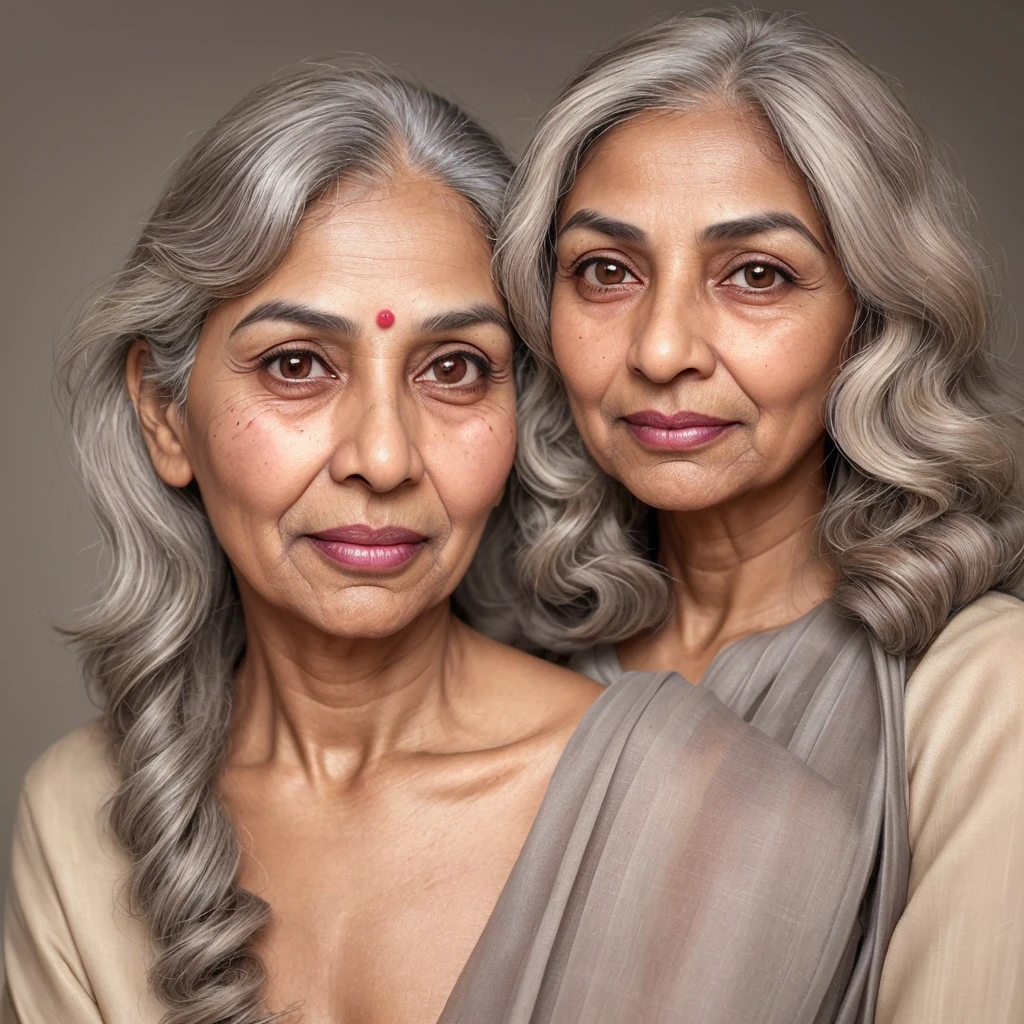 India:Geeta Rasoya

Age: Elder (likely between 65-79 years old in Sim years)
Body Type: Slightly rounded figure with a comfortable weight distribution
Facial Structure: Round or oval-shaped face with wrinkles and age spots
Skin Tone: Medium to dark brown with a warm, golden undertone
Facial Hair: A few grey hairs on her chin or upper lip
Eye Shape: Almond-shaped eyes with a gentle, caring expression
Eye Color: Warm, dark brown eyes with golden flecks
Eyebrows: Thick, grey eyebrows with a slight arch
Facial Wrinkles: Gentle wrinkles around her eyes, forehead, and mouth
Lip Color: Thin, pink lips with a subtle sheen
Teeth: Slightly yellowed teeth with a few gaps
Hair Texture: Soft, curly grey hair with a subtle wave
Hair Style: Short, curly grey hair with a few loose strands framing her face
Body Shape: Average height for an elder Sim
Posture: Gentle, relaxed posture with a slight hunch
Hands: Soft, wrinkled hands with a few age spots
Style Inspiration: Classic Indian attire with a modern twist
