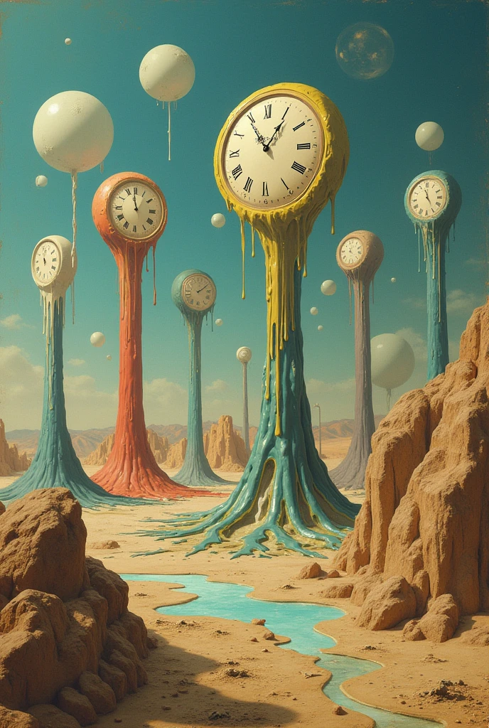 the persistence of memory clocks