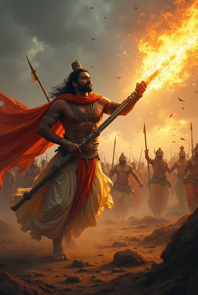 the Mahabharata, "Asthama" refers to Ashwatthama, the son of Dronacharya, who was one of the key warriors in the Kurukshetra war. After the war, Ashwatthama, filled with rage over the death of his father, unleashed the Narayanastra and later, in a desperate act, used the Brahmastra, a powerful weapon. He aimed it at the Pandavas, but Krishna intervened, protecting them. Ashwatthama's Brahmastra was redirected to Uttara's womb, killing her un child. For this act, Ashwatthama was cursed by Krishna to roam the earth for eternity, suffering from wounds that would never heal.