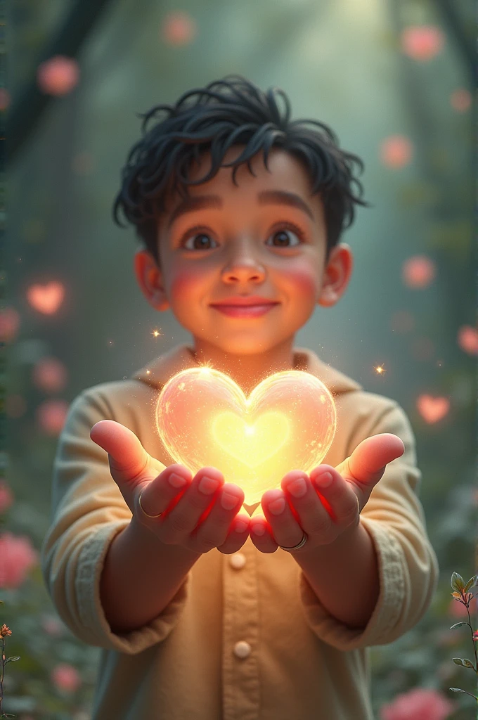 A heart which is catch up by a innocent man