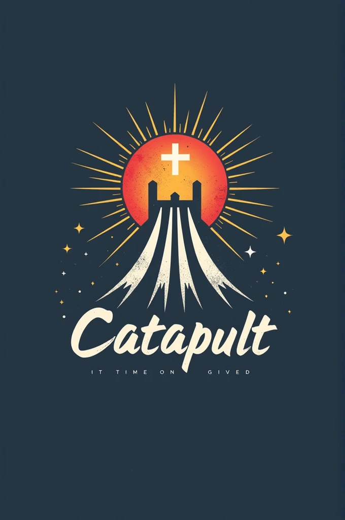 Create a logo for a Christian conference called Catapult