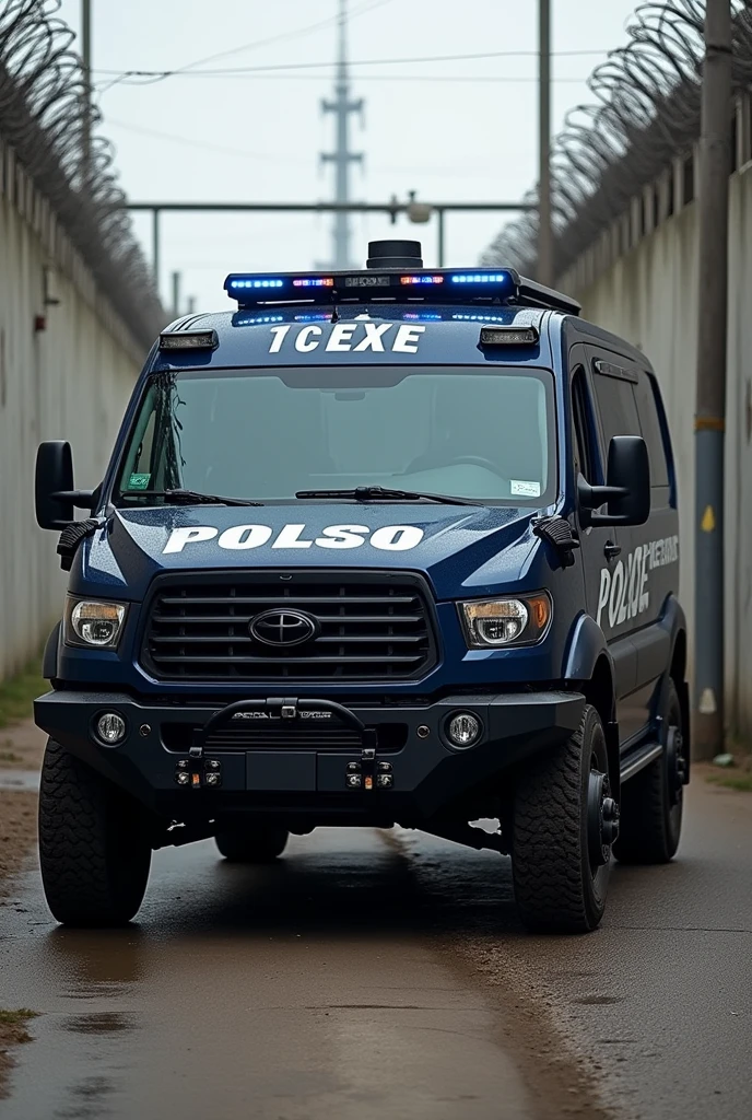 Santa Catarina penal police vehicle 
