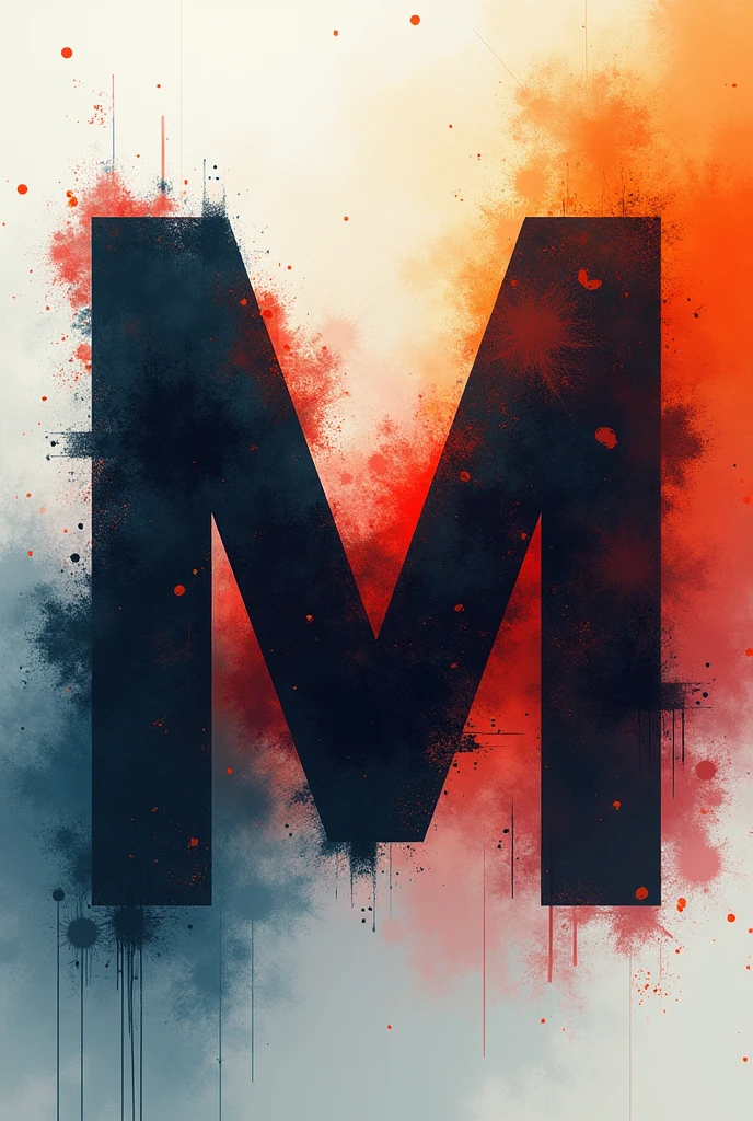 I want an image with an M background
