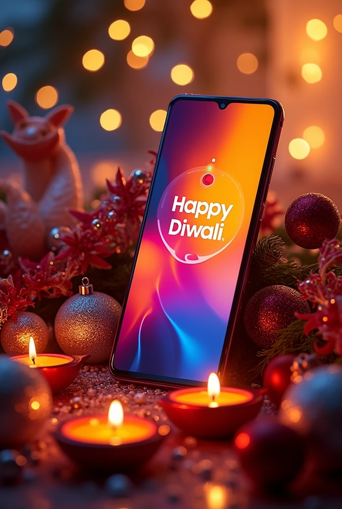 Visual Description: A festive-themed post with the Galaxy S24 Neo surrounded by holiday decorations. The device’s screen shows a celebratory message.
Caption: “🎉 Wishing you a joyful Diwali! May your celebrations be as vibrant and extraordinary as the Samsung Galaxy S24 Neo. Capture every moment with stunning clarity and speed. Happy Diwali from Samsung! #HolidayCheer #SamsungS24Neo #UnseenToUnbelievable”