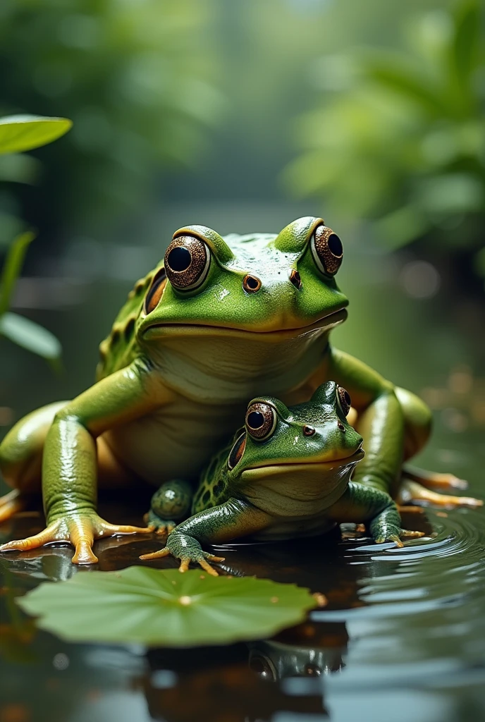 Man turns into a frog That the frog wants the frog That the frog eats the frog That the frog NN Abe frog