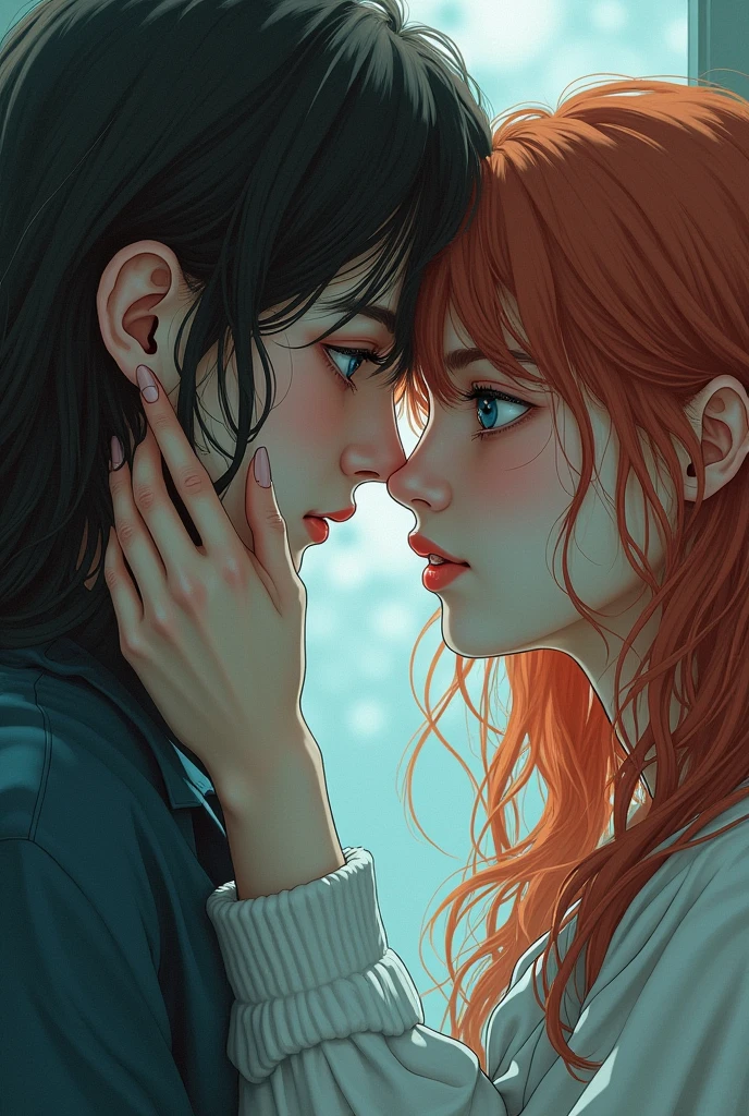 (photorealism:1.2) créer moi un chapitre complet de manga grâce à ce poème: Je fais souvent ce rêve étrange et pénétrant
D’une femme inconnue, et que j’aime, et qui m’aime,
Et qui n’est, chaque fois, ni tout à fait la même
Ni tout à fait une autre, et m’aime et me comprend.

Car elle me comprend, et mon cœur transparent
Pour elle seule, hélas! cesse d’être un problème
Pour elle seule, et les moiteurs de mon front blême,
Elle seule les sait rafraîchir, en pleurant.

Est-elle brune, blonde ou rousse? Je l’ignore.
Son nom? Je me souviens qu’il est doux et sonore,
Comme ceux des aimés que la vie exila.

Son regard est pareil au regard des statues,
Et, pour sa voix, lointaine, et calme, et grave, elle a
L’inflexion des voix chères qui se sont tues.