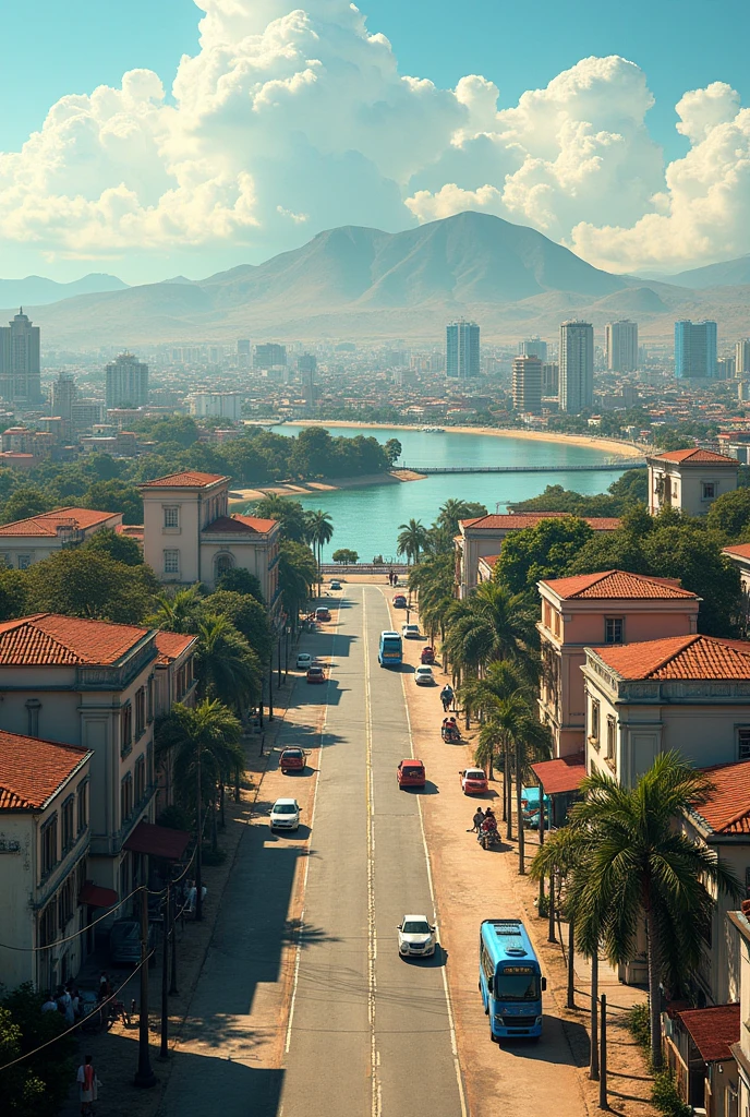 Create realistic photo of the city of Petrolina-pe
