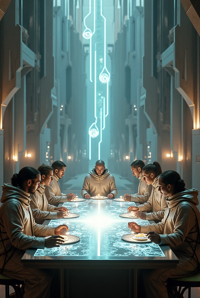 Futuristic Holy Supper