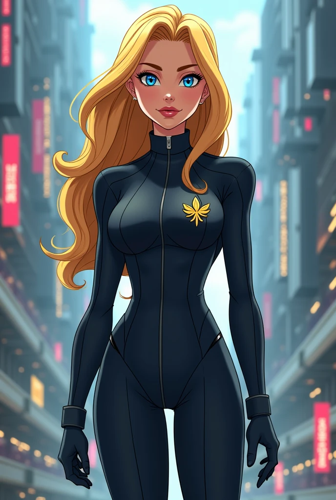 officer, as well as daughter of Brandon and Stella of the Winx (with features of both)